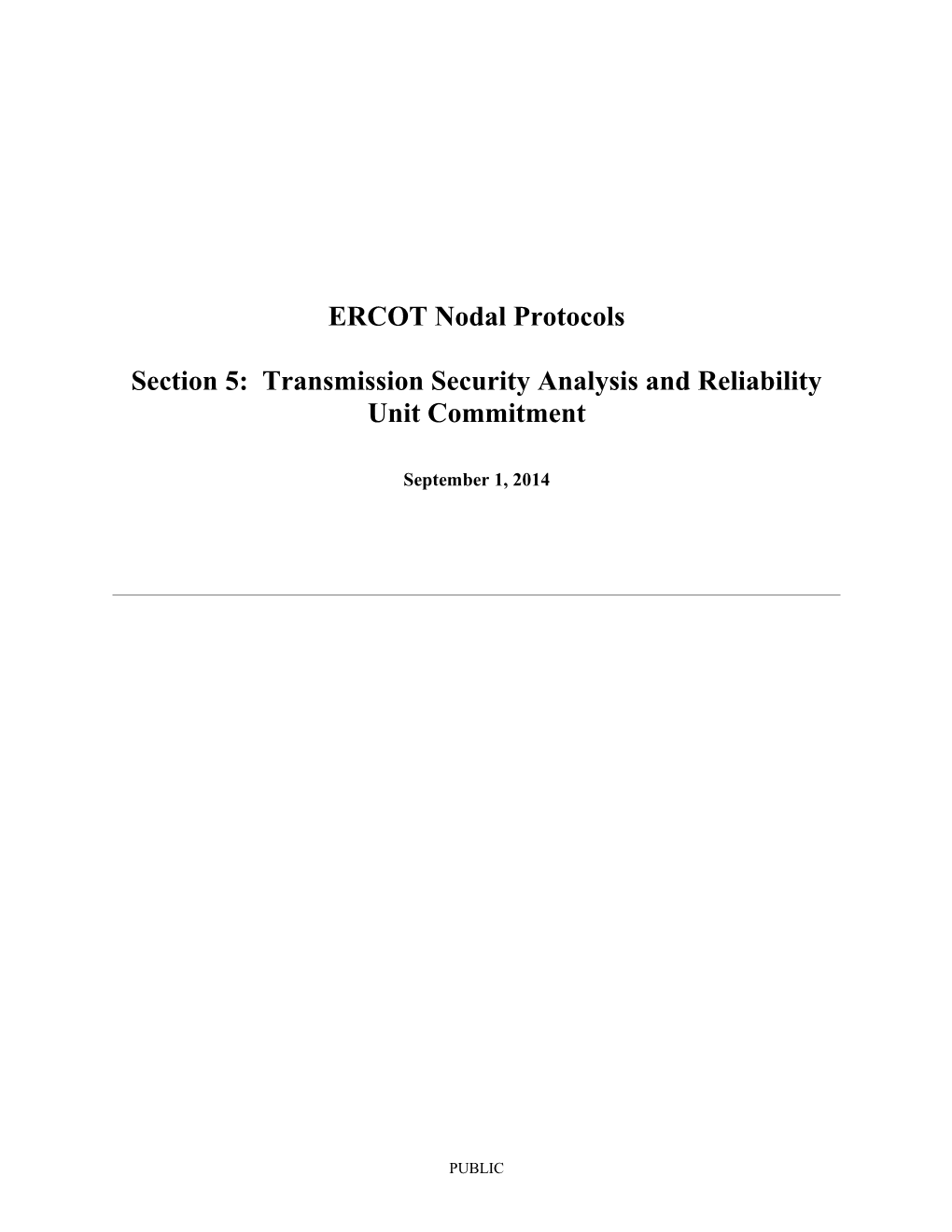 ERCOT Nodal Protocols