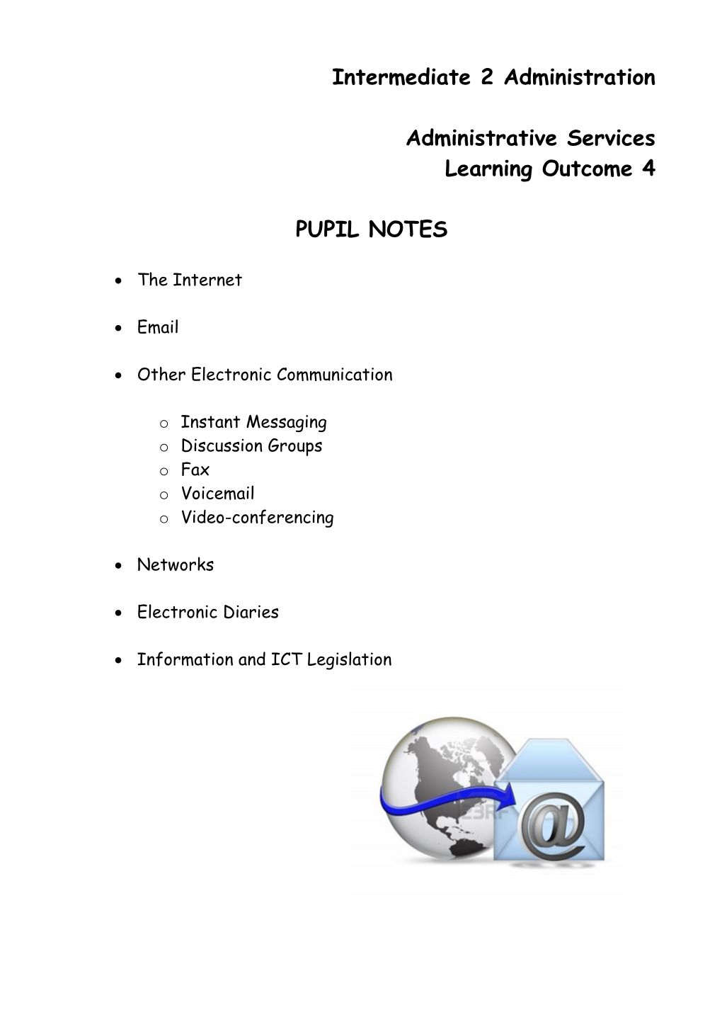 Admin Services Learning Outcome 4