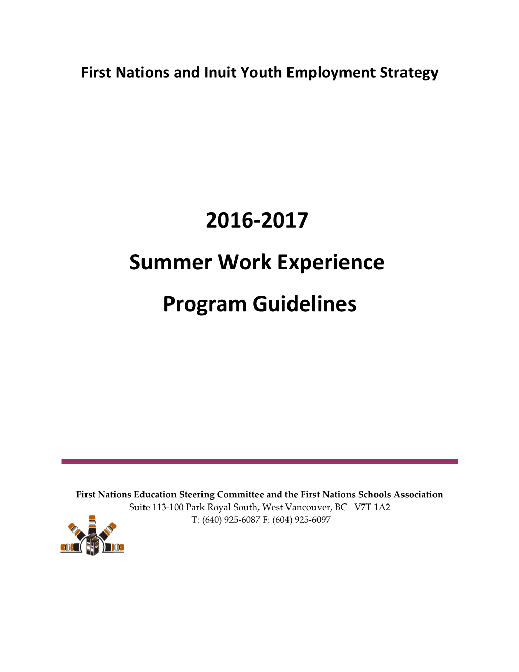 First Nations and Inuit Youth Employment Strategy