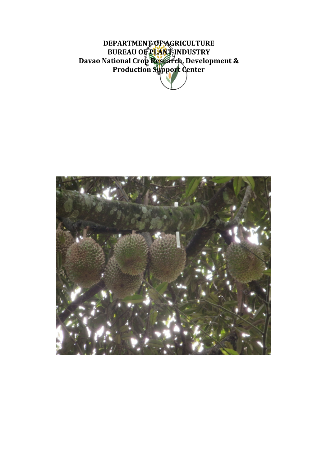 Durian Production Guide