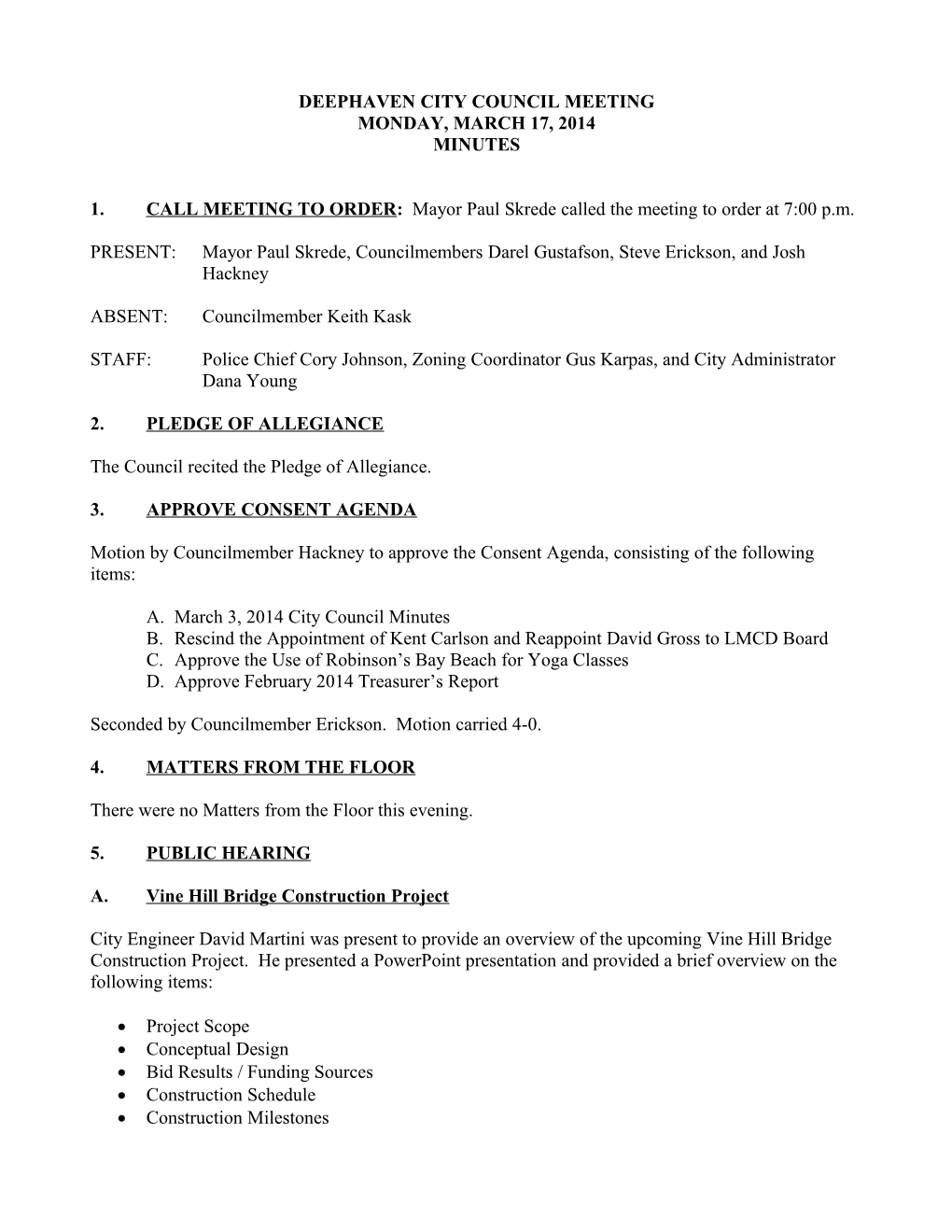 Deephaven City Council Meeting s1