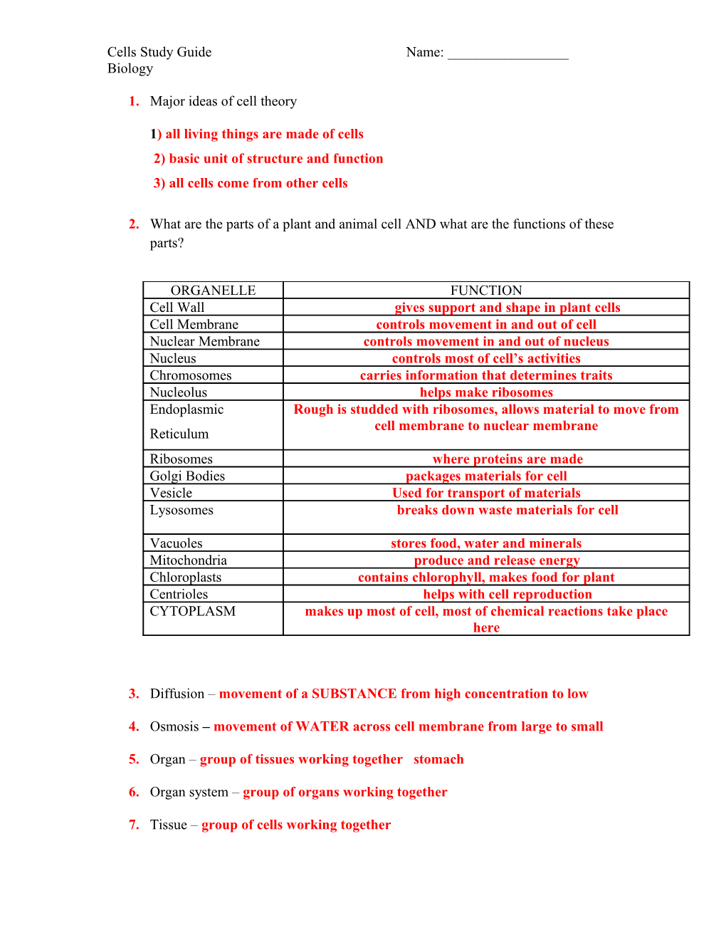 Chapter 2 Study Guide s2