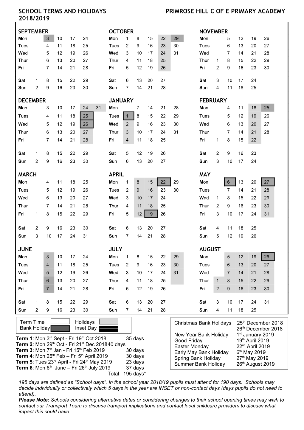 LGA Commission Proposed Dates