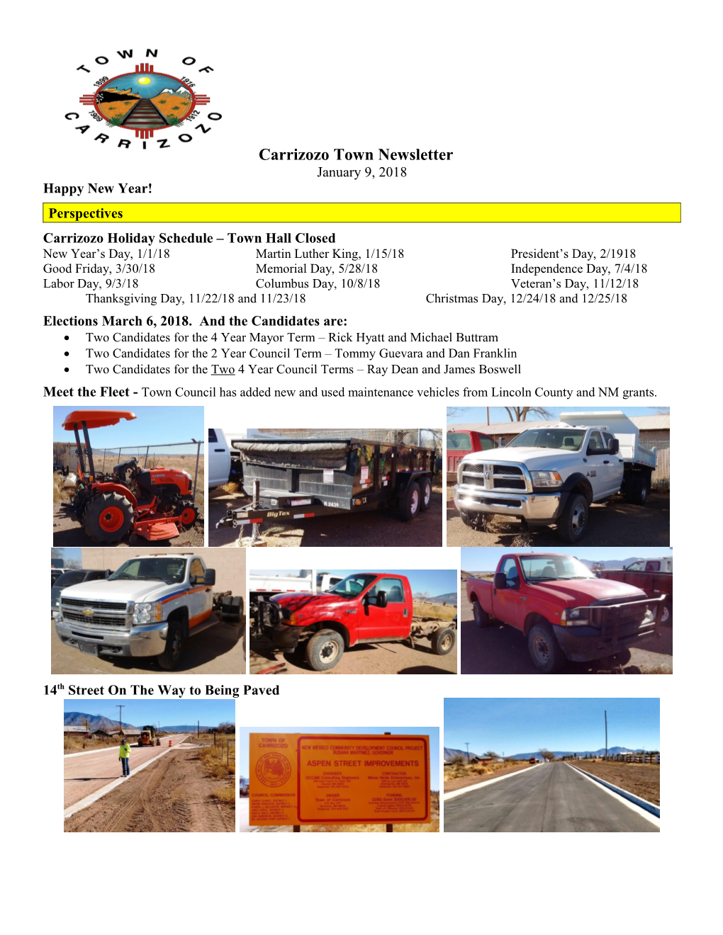 Carrizozo Town Meeting