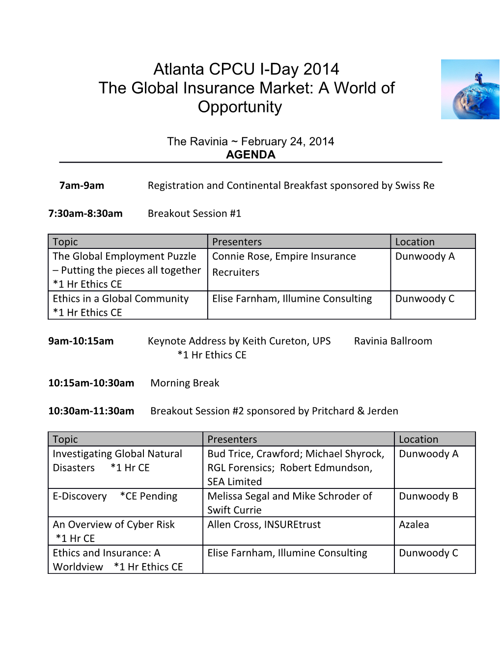 The Global Insurance Market: a World of Opportunity