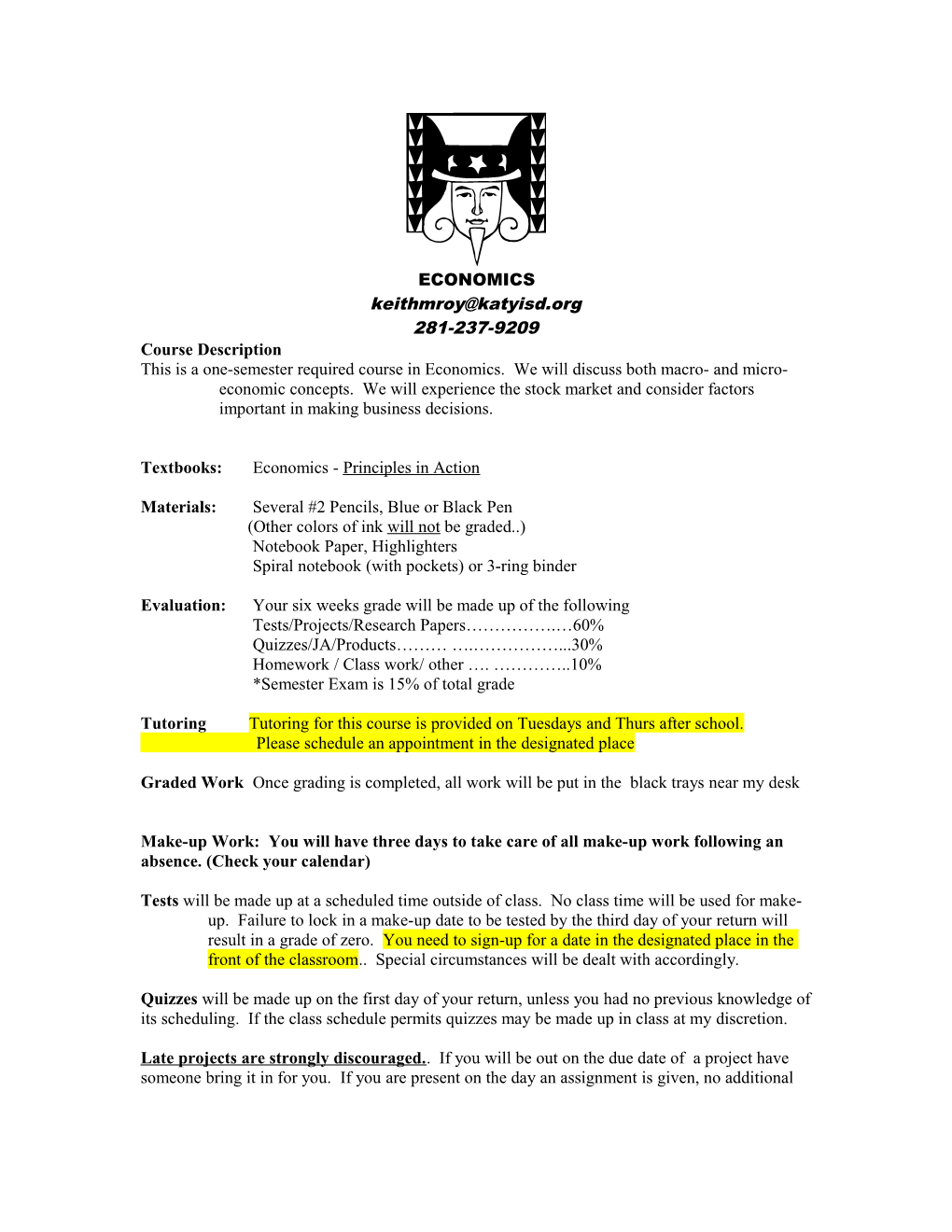 Course Description s11