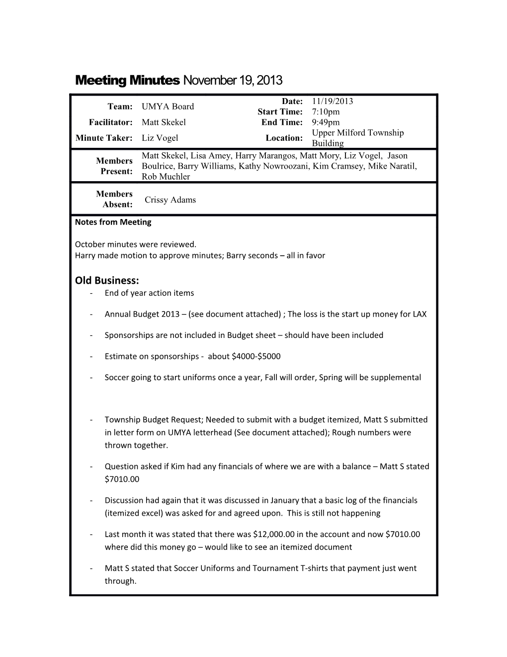 Meeting Minutes Template s2