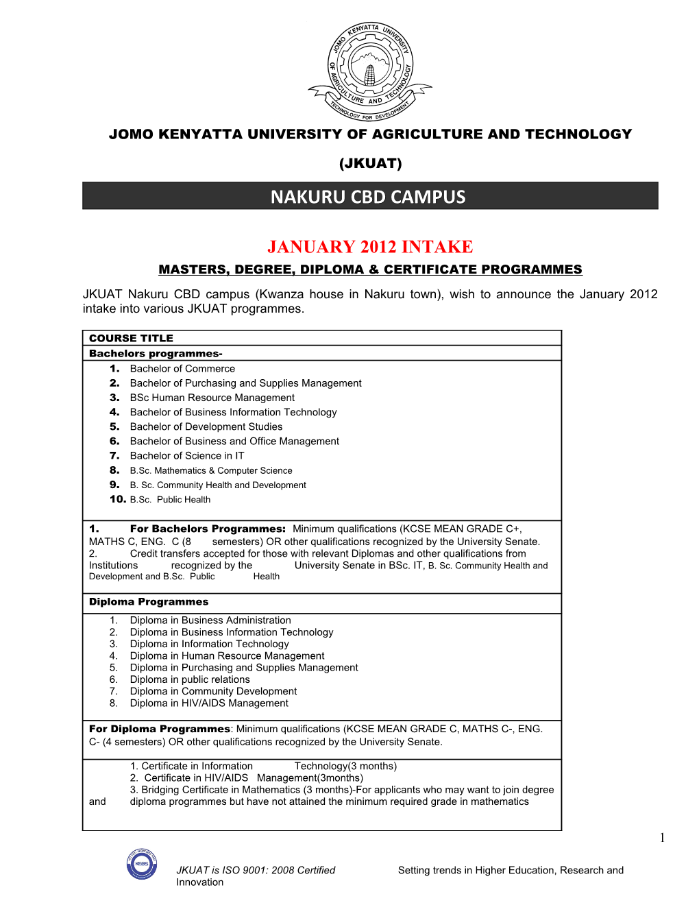 Jomo Kenyatta University