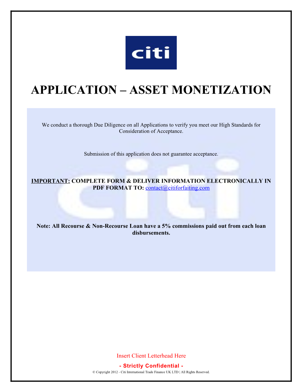 Application Asset Monetization