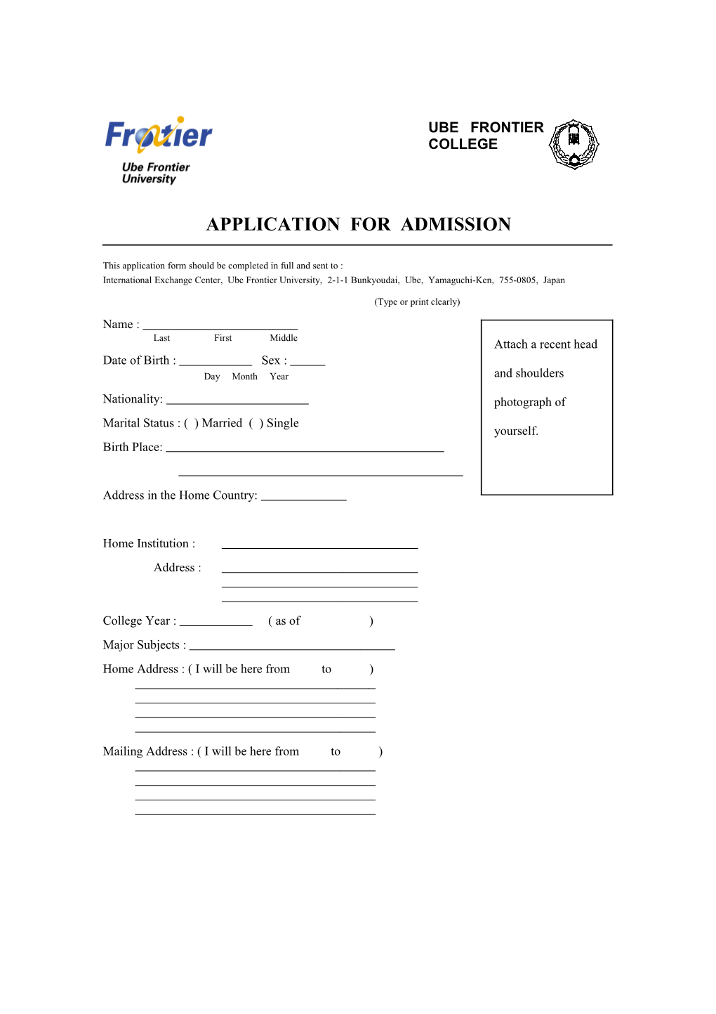 Application for Admission s9