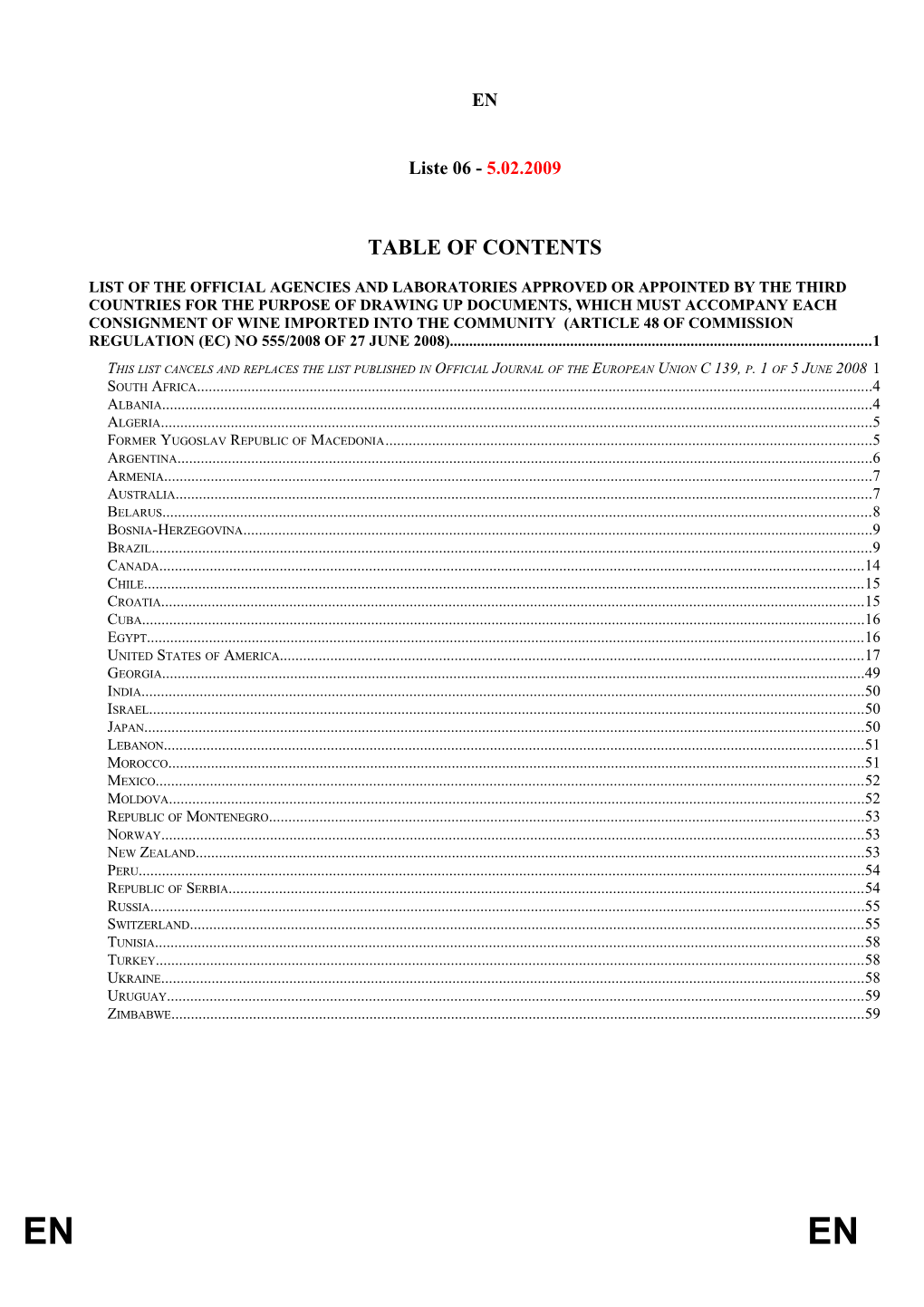 Table of Contents s202