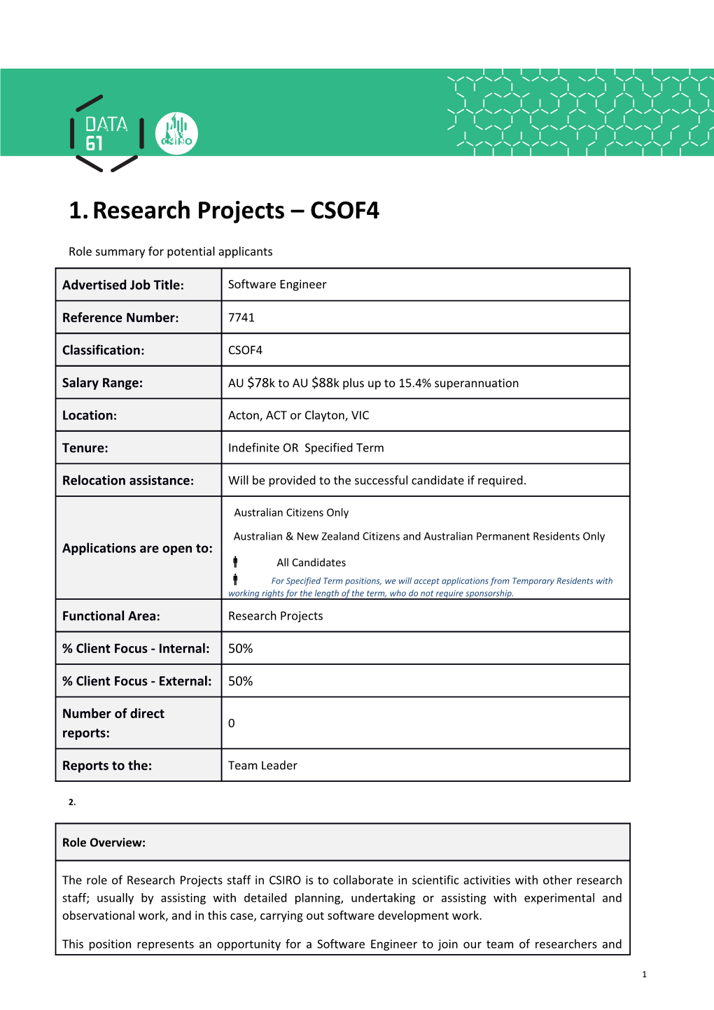 Research Projects CSOF4