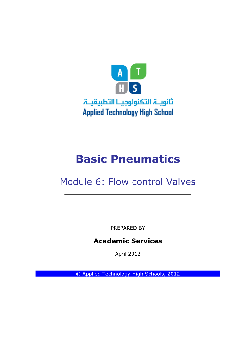 ATM 1132 Basic Pneumatics
