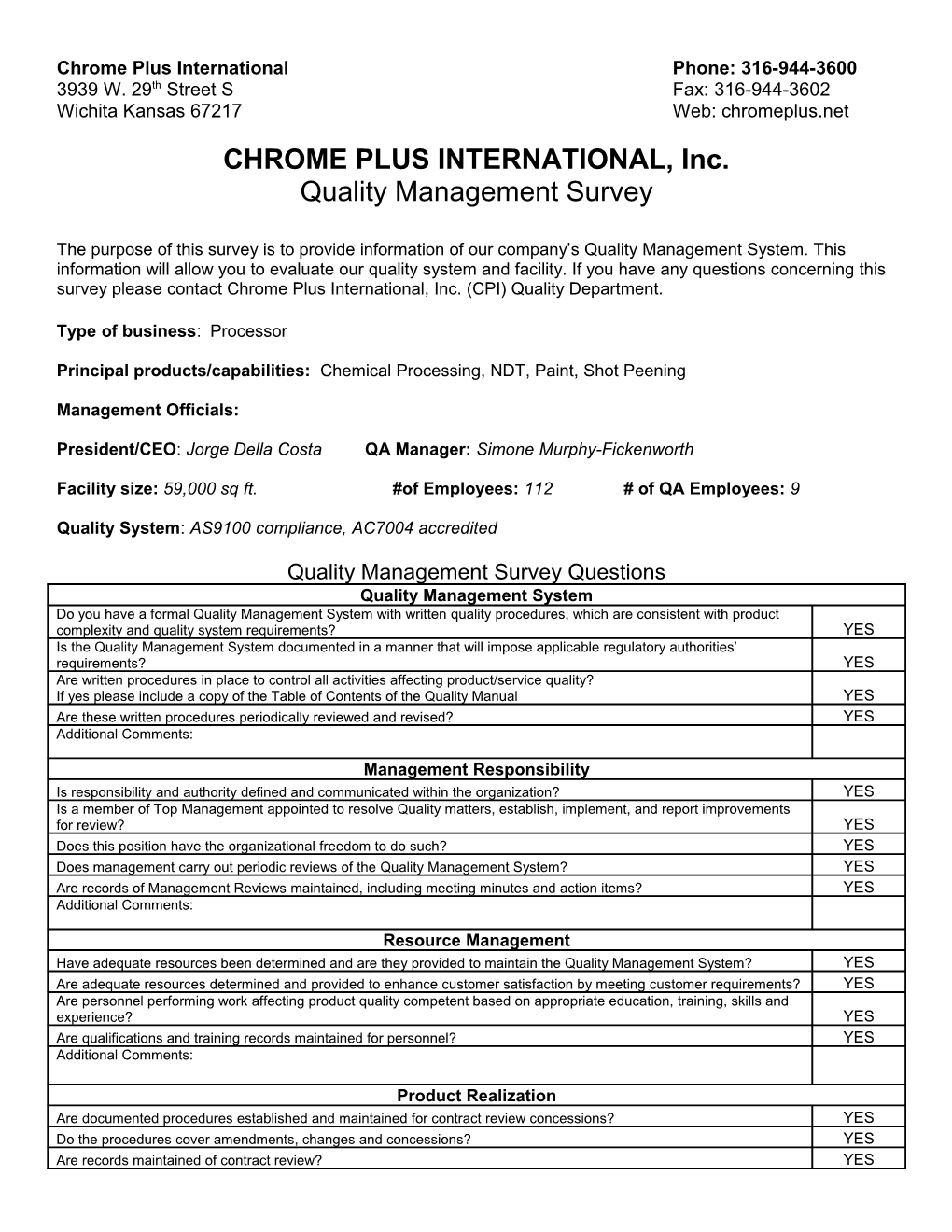 Chrome Plus International