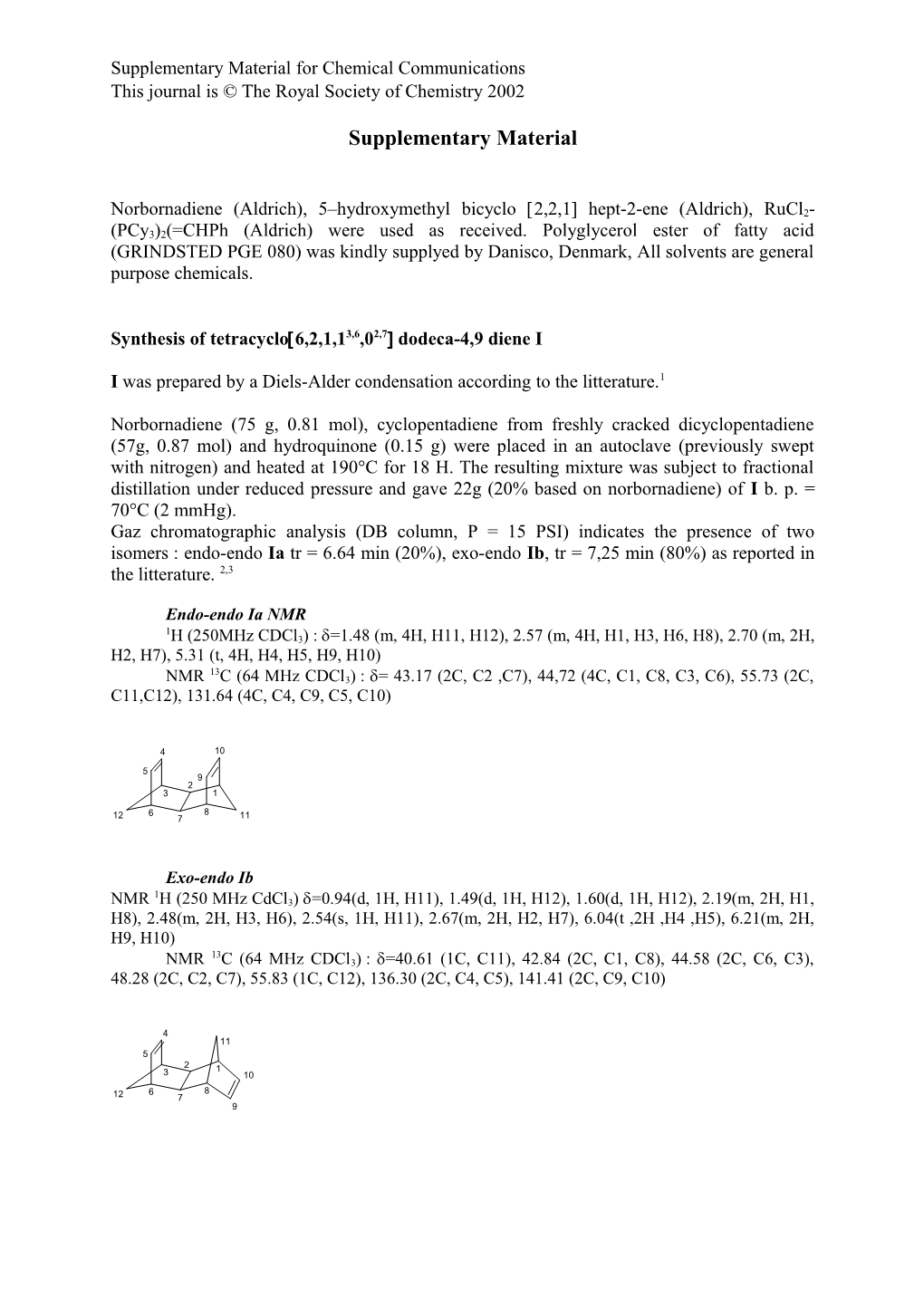 Supplementary Material for Chemical Communications s1