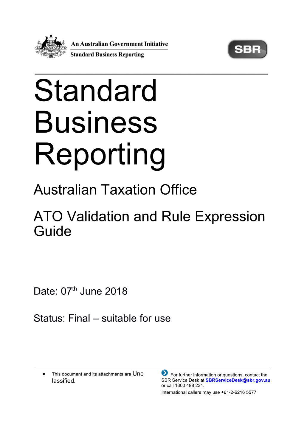 ATO Validation and Rule Expression Guide