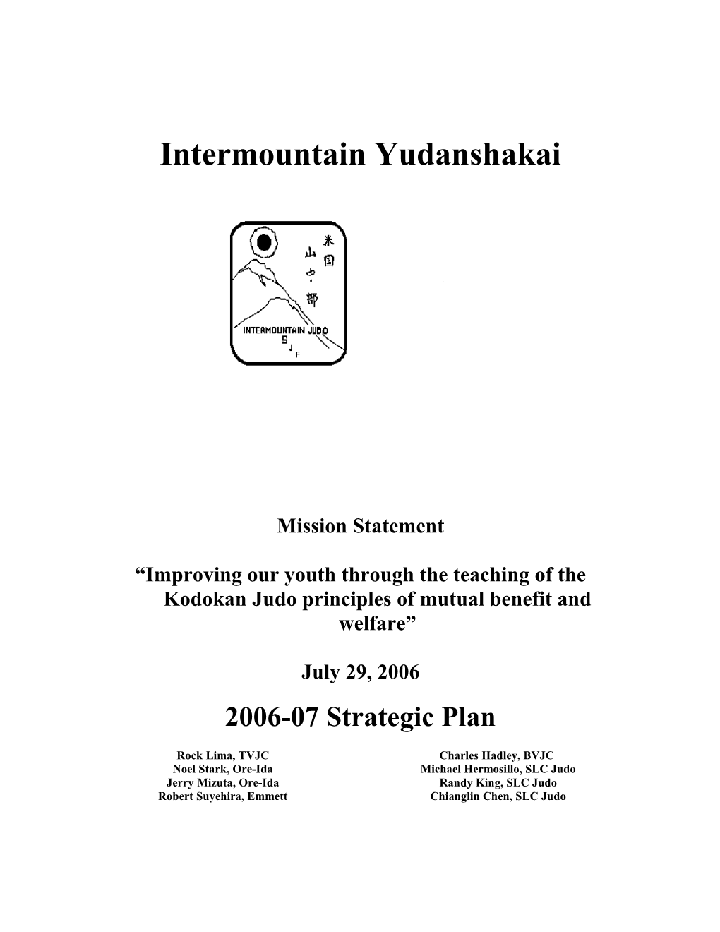 Intermountain Yudanshakai