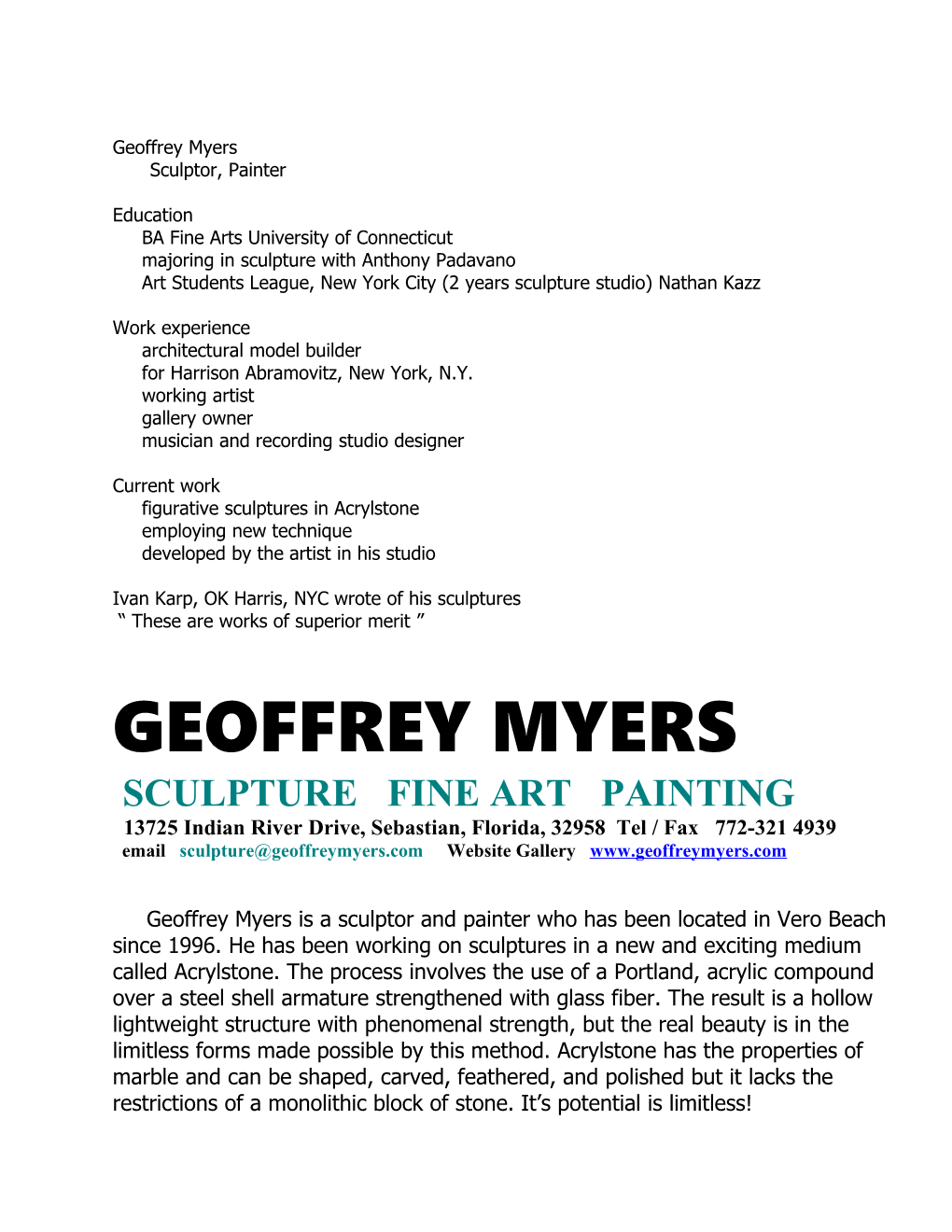 Geoffrey Myers