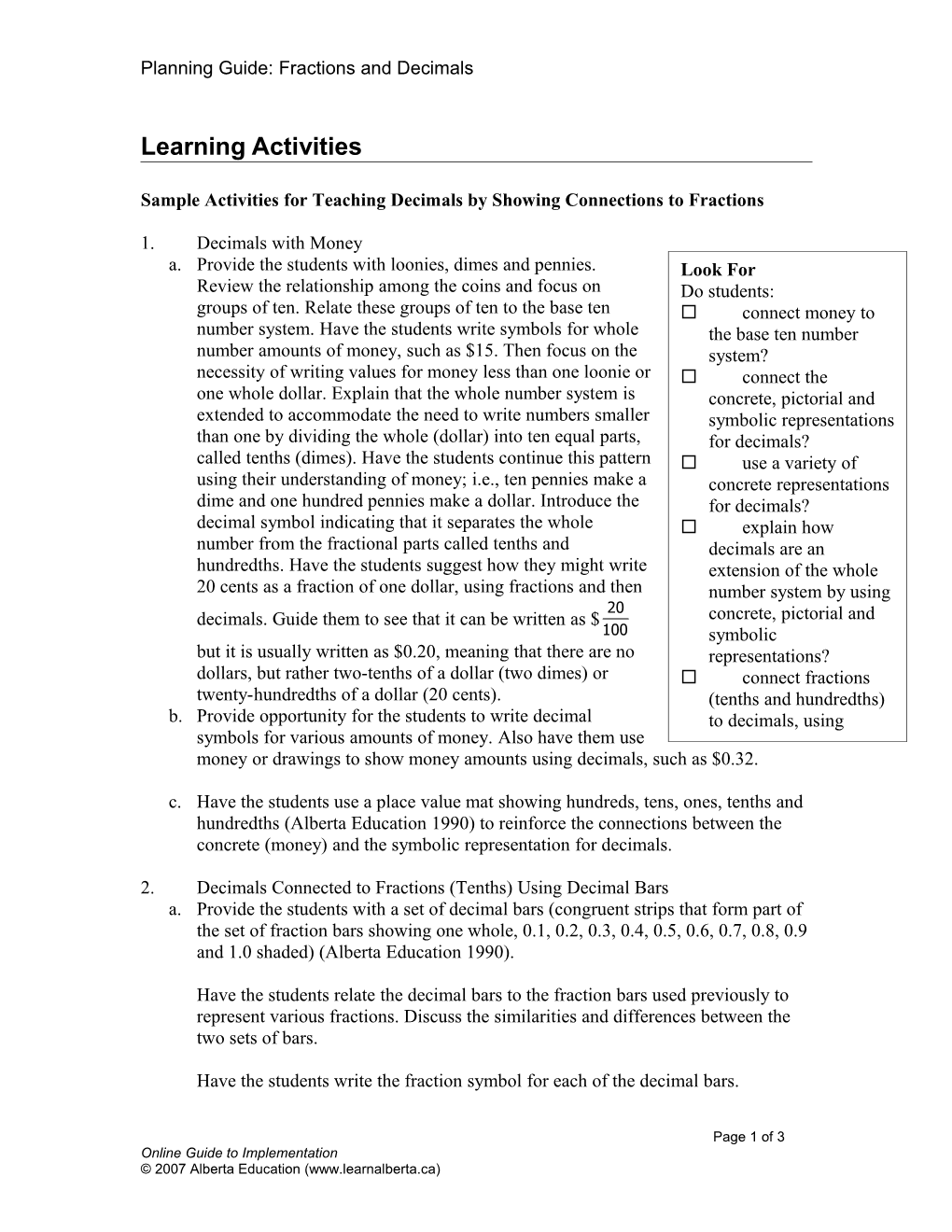 Step 4 Sample Activities s1