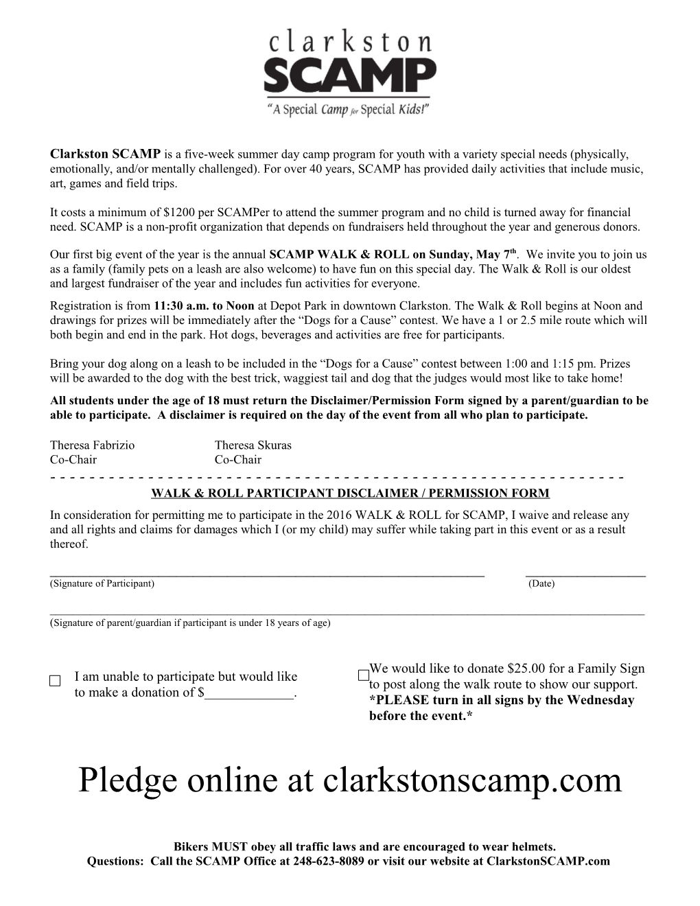 Clarkston SCAMP Is a Five-Week Summer Day Camp Program for Youth with a Variety Special