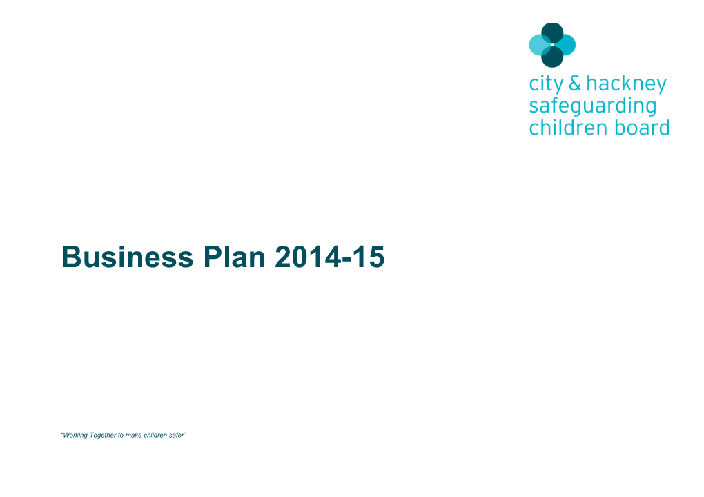 Business Plan 2014-15