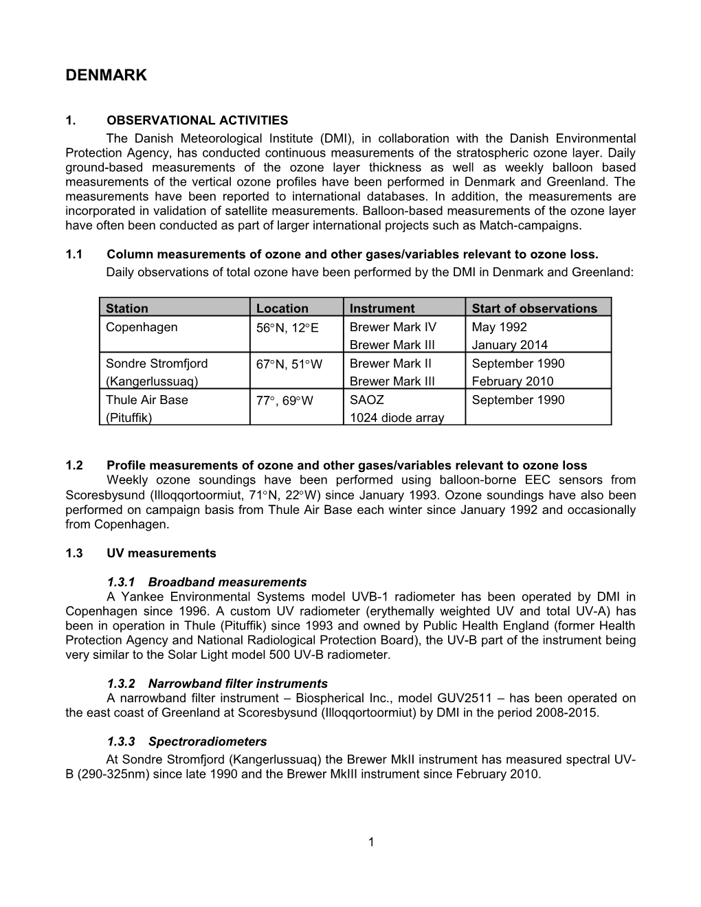 Guidelines for the Formatting and Content of National Reports