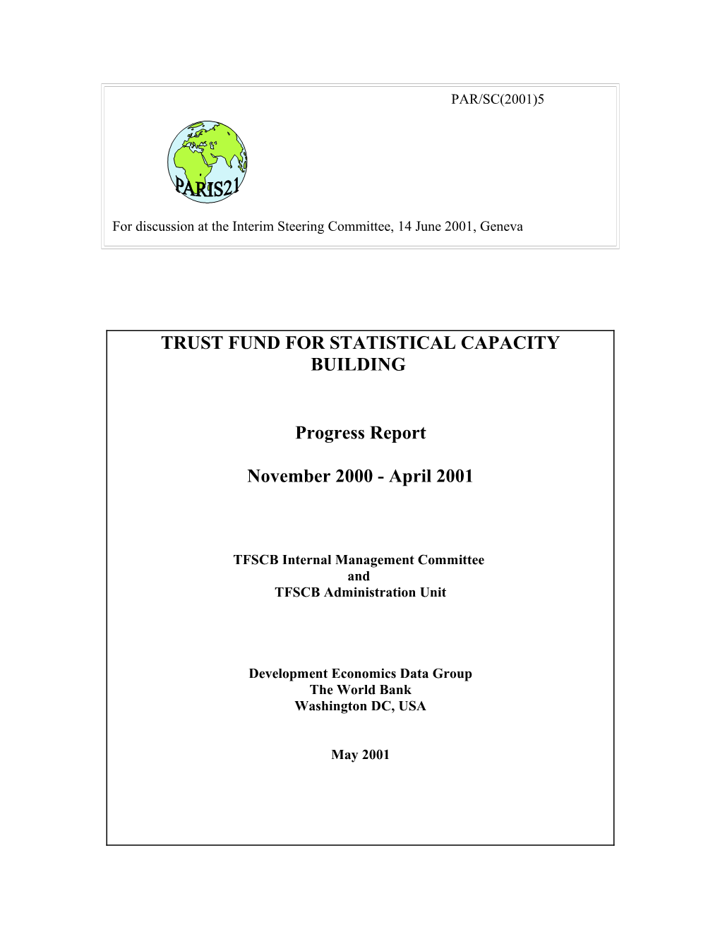 Trust Fund for Statistical Capacity Building