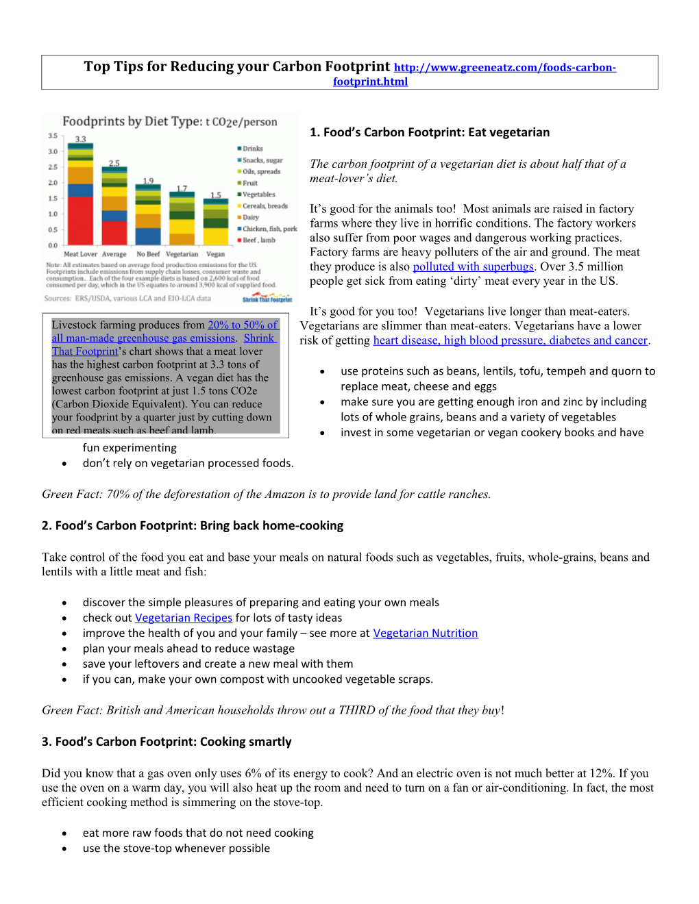 Top Tips for Reducing Your Carbon Footprint