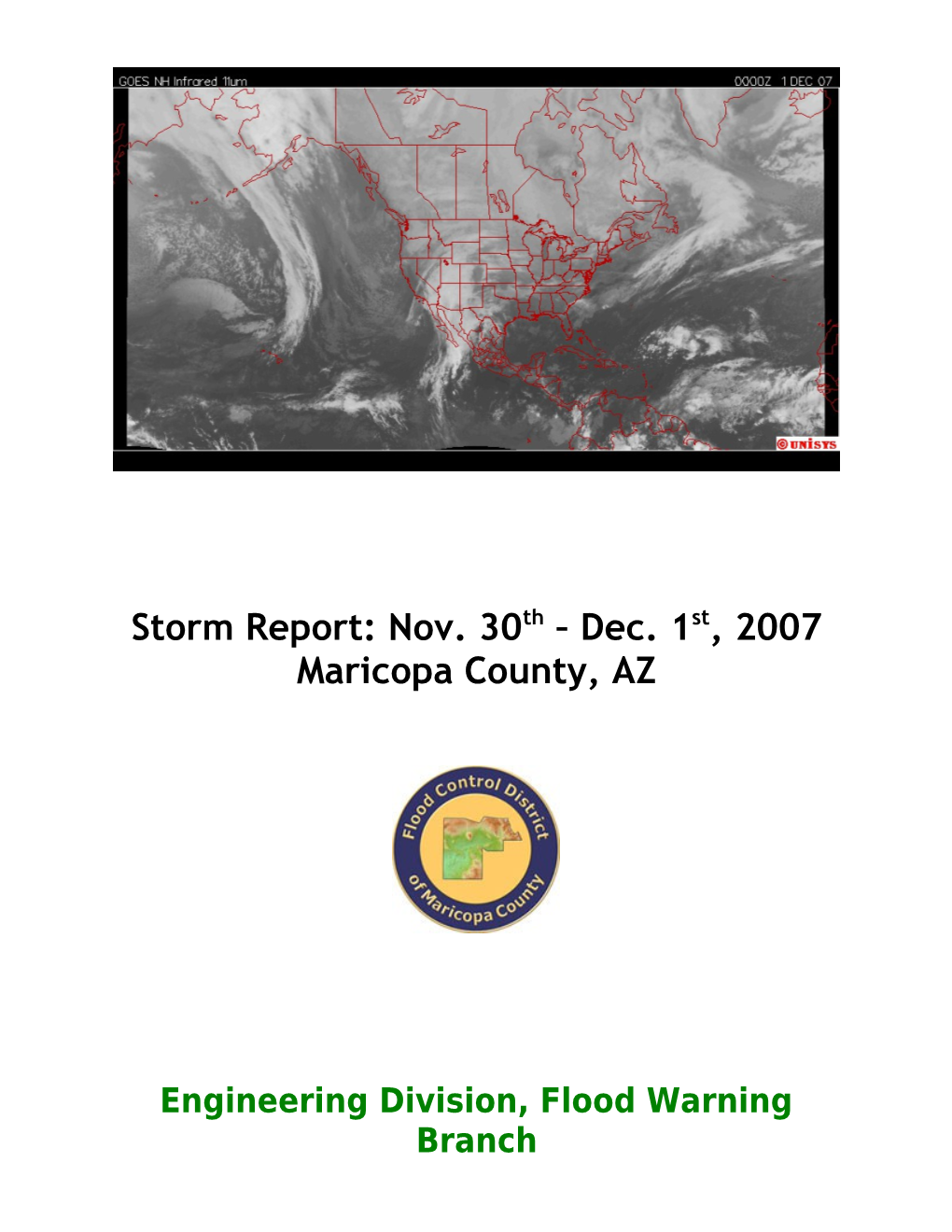 Storm Report: Nov. 30Th Dec. 1St, 2007