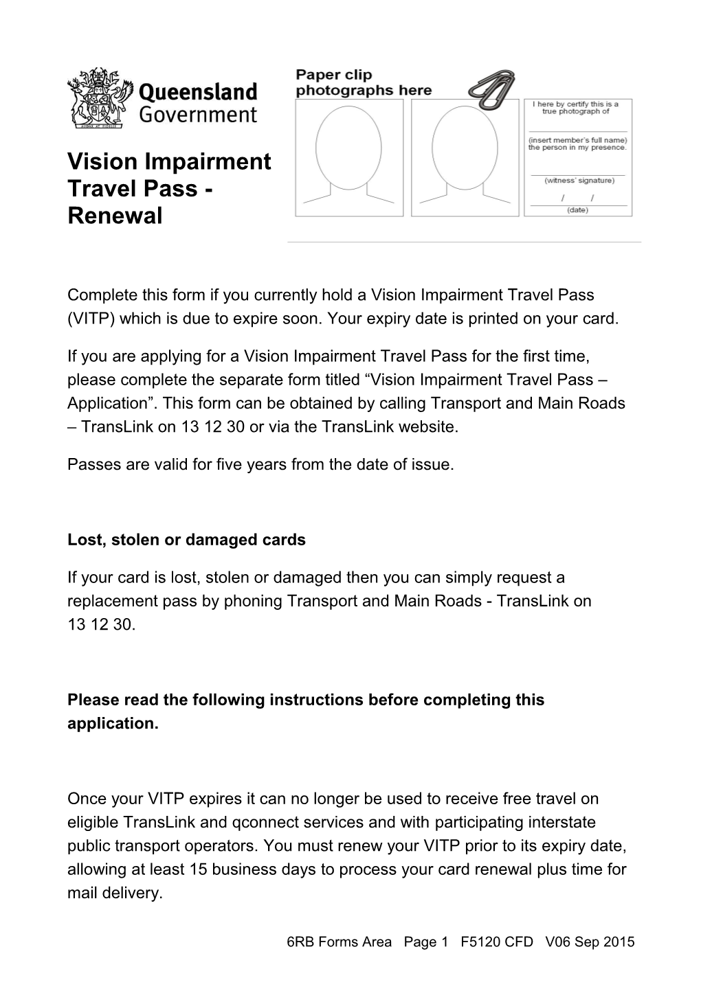 6RB Forms Area Page 10 F5120 CFD V06 Sep 2015