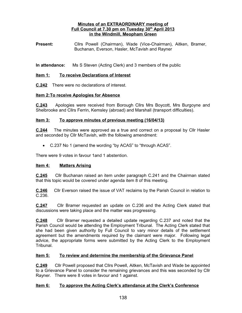 Meopham Parish Council