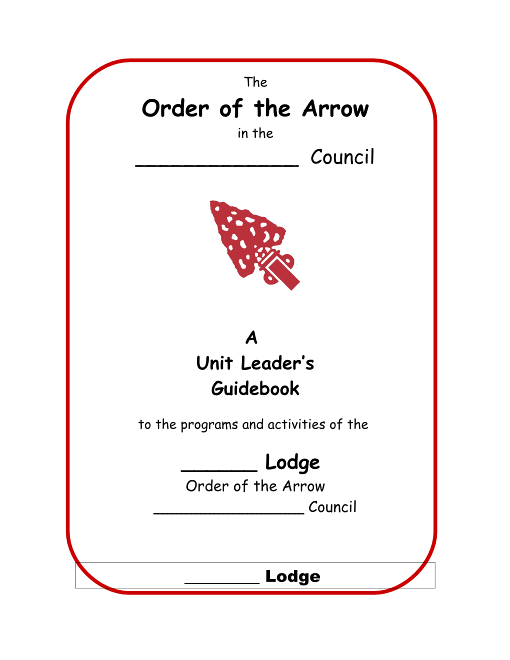 Order of the Arrow