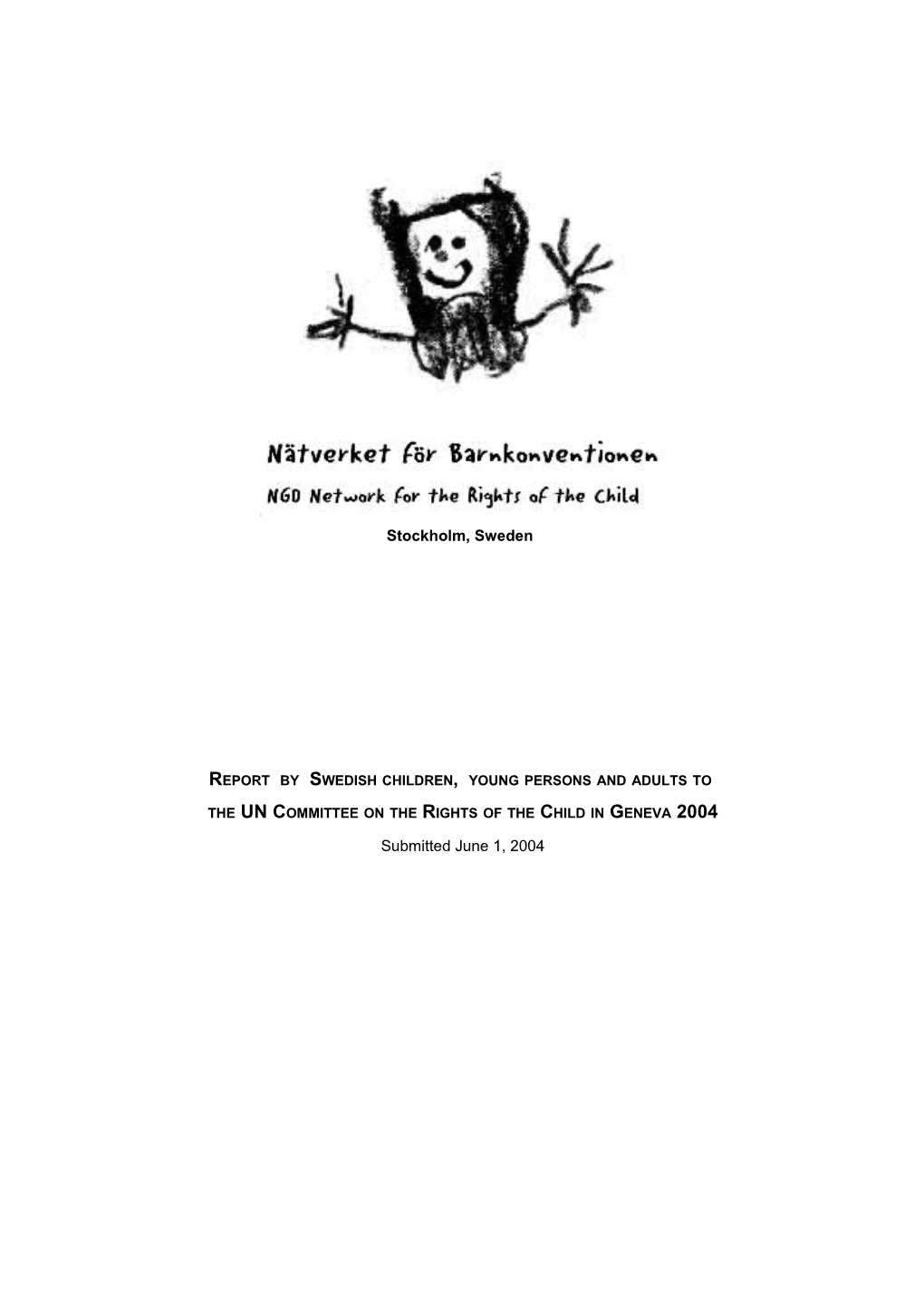 Report to the UN Committee on the Rights of the Child