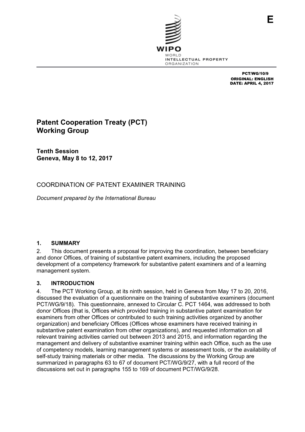 Patent Cooperation Treaty (PCT) s4