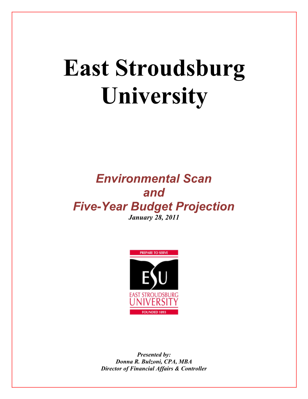 East Stroudsburg University