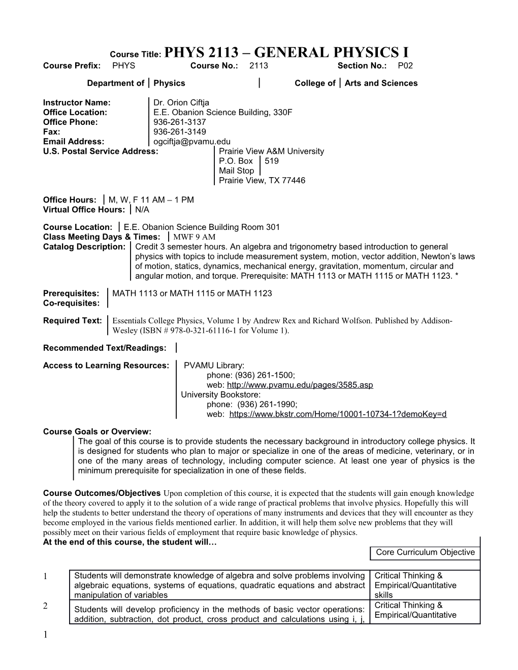 University Rules and Procedures s1