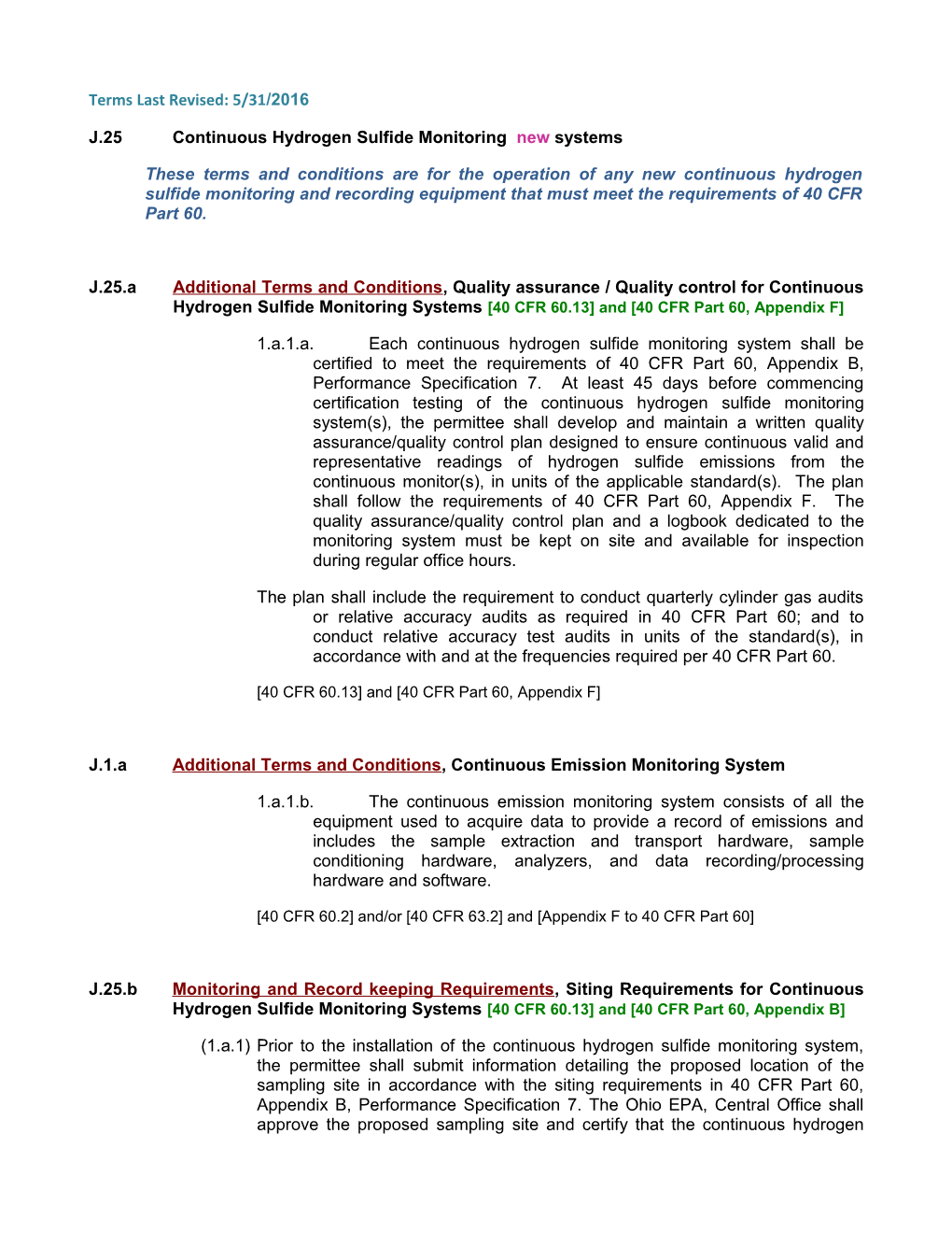 J.25Continuous Hydrogen Sulfide Monitoring Newsystems