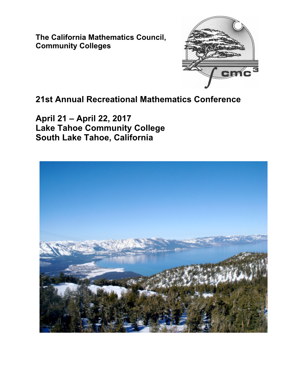 The California Mathematics Council