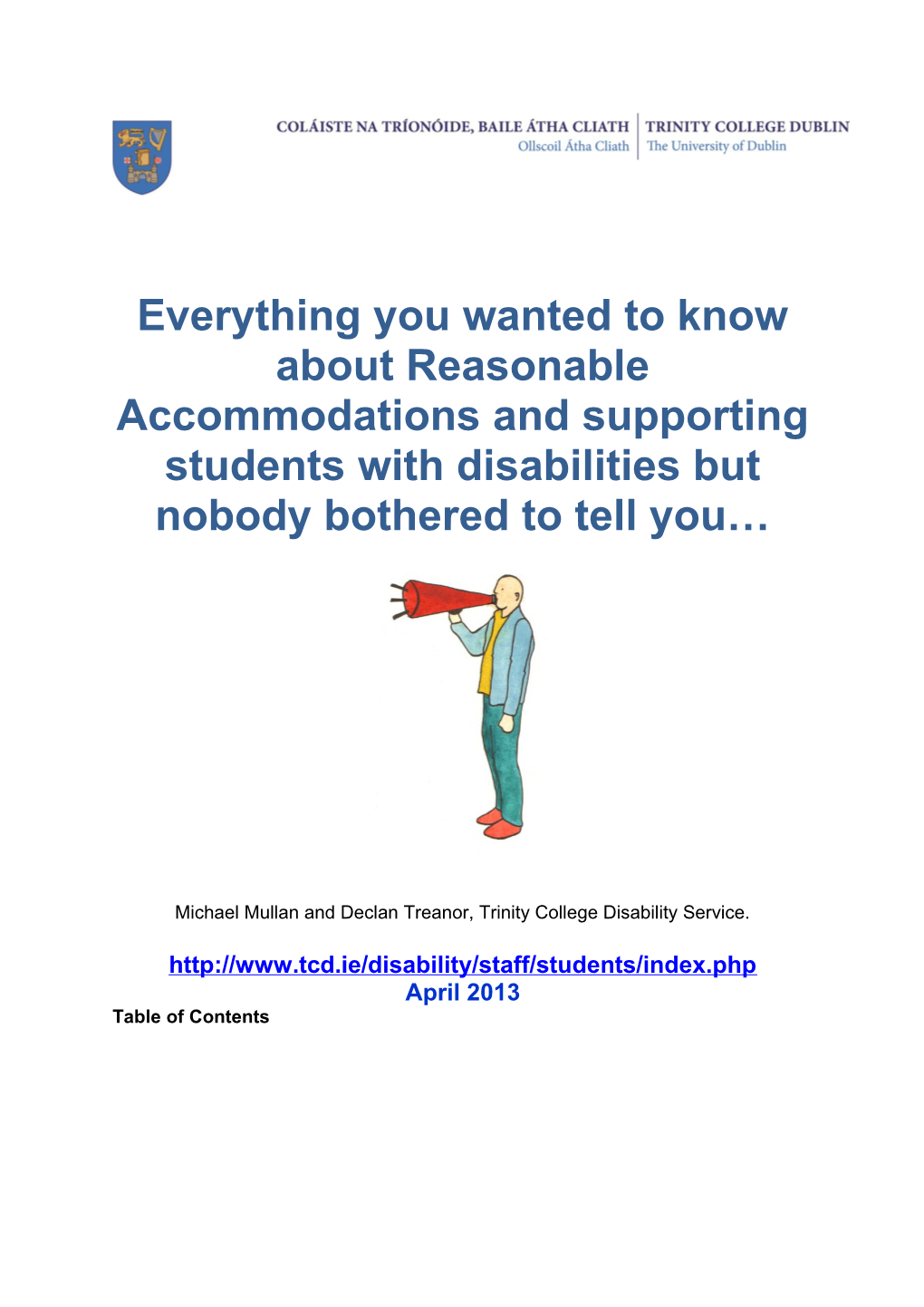 Everything You Wanted to Know About Reasonable Accommodations and Supporting Students