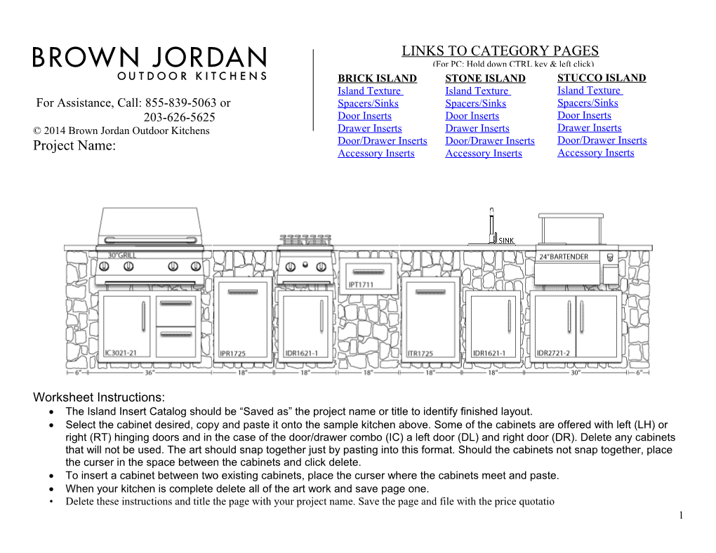 2014 Brown Jordan Outdoor Kitchens