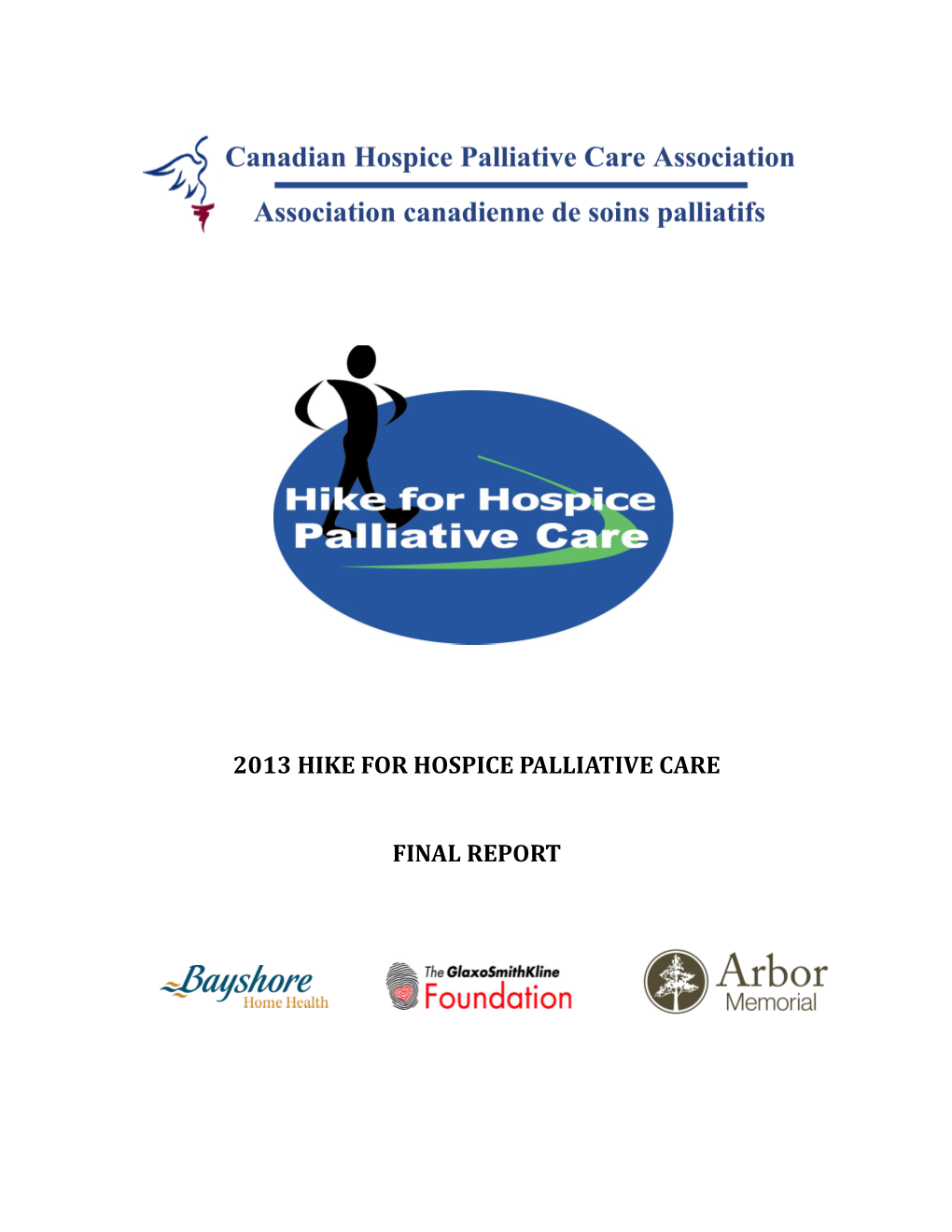2013 Hike for Hospice Palliative Care