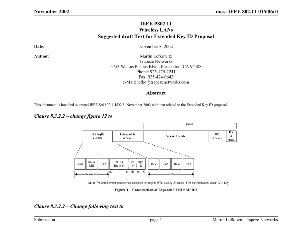 Suggested Draft Text for Extended Key ID Proposal