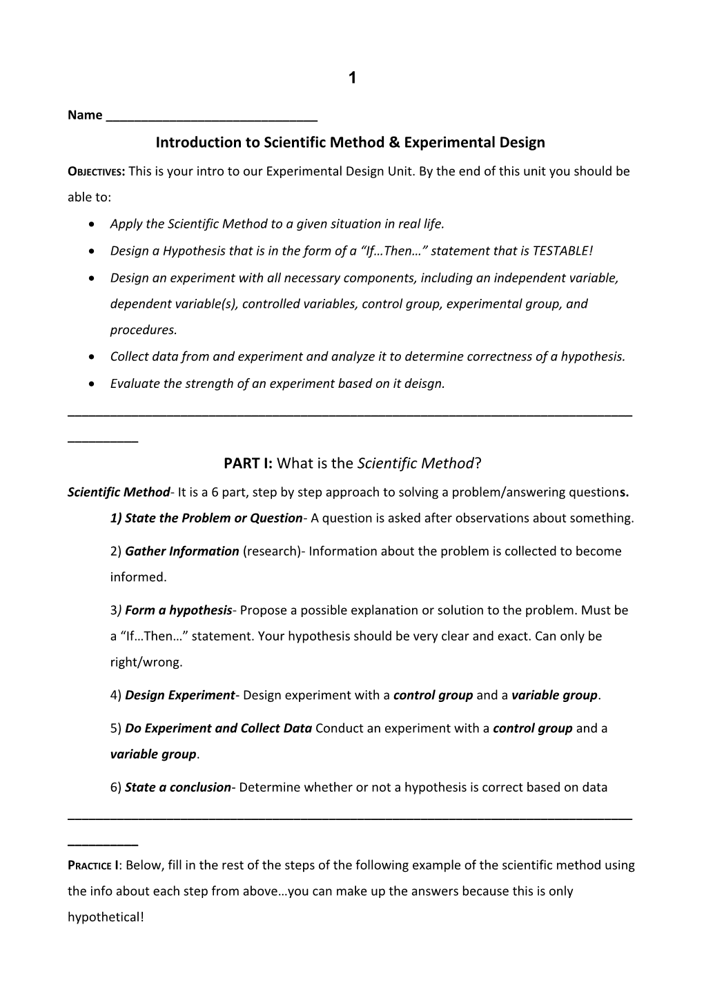 Experimental Design Worksheet s3