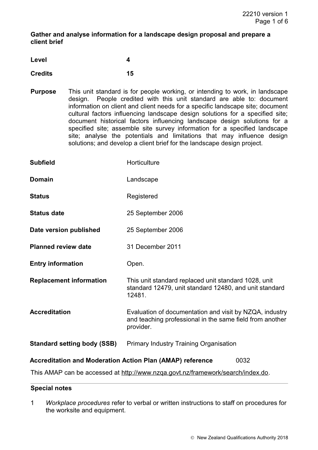 Gather and Analyse Information for a Landscape Design Proposal and Prepare a Client Brief