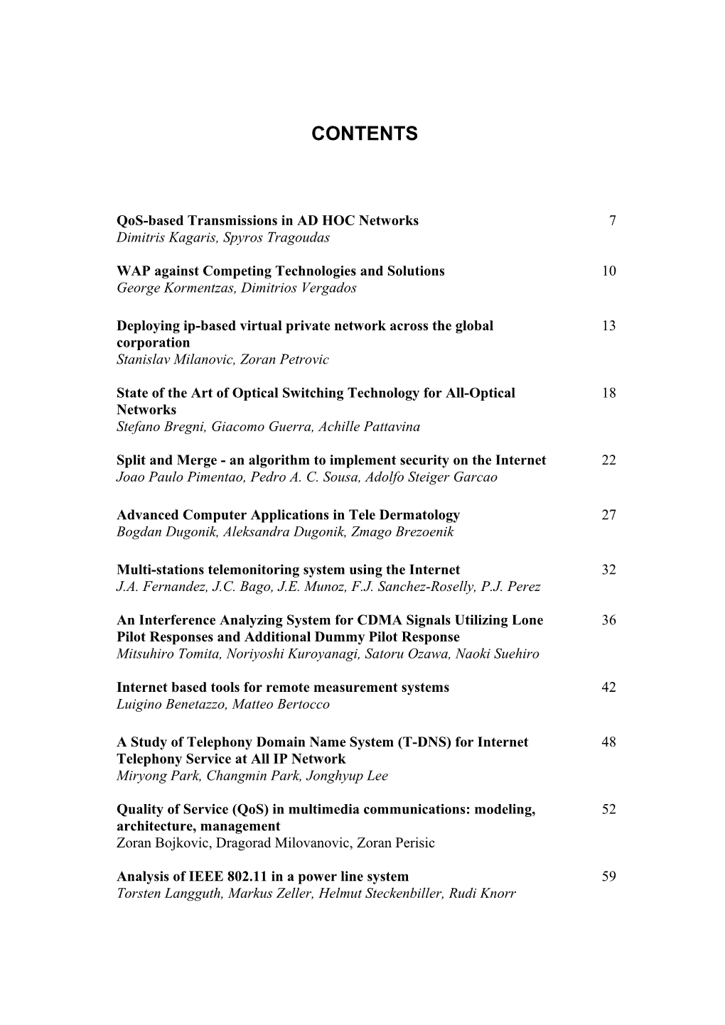 Qos-Based Transmissions in AD HOC Networks