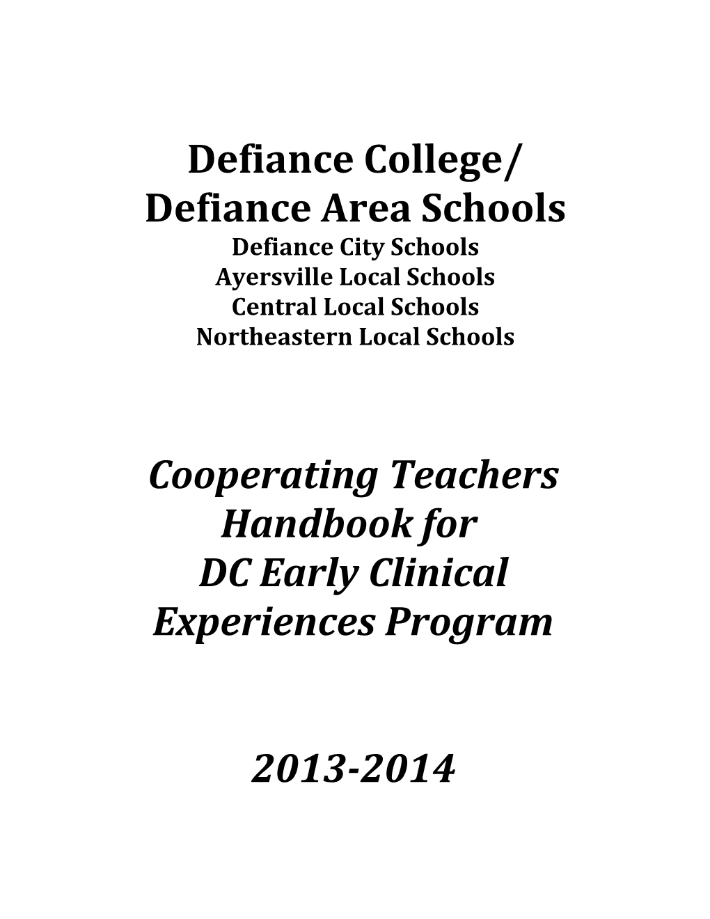 Defiance College