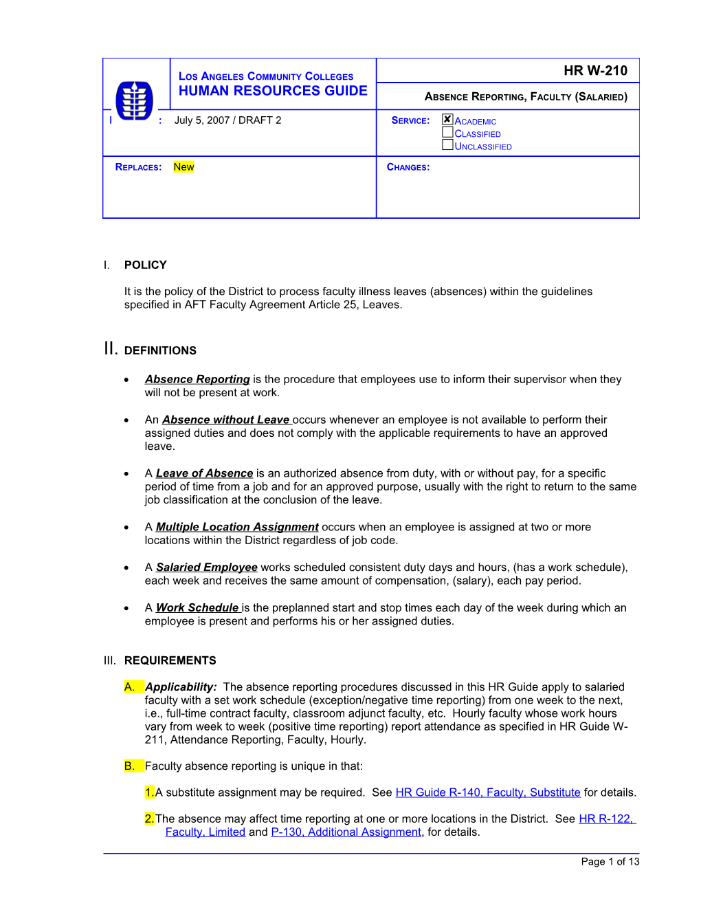 HR H-500 Pay Scales