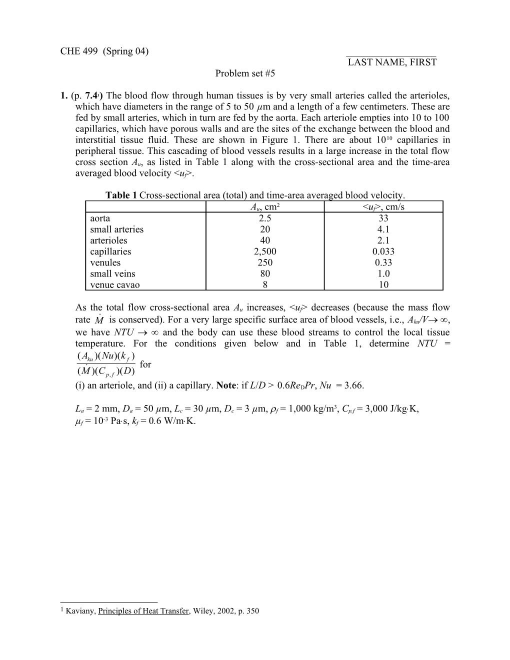 Table 1Cross-Sectional Area (Total) and Time-Area Averaged Blood Velocity