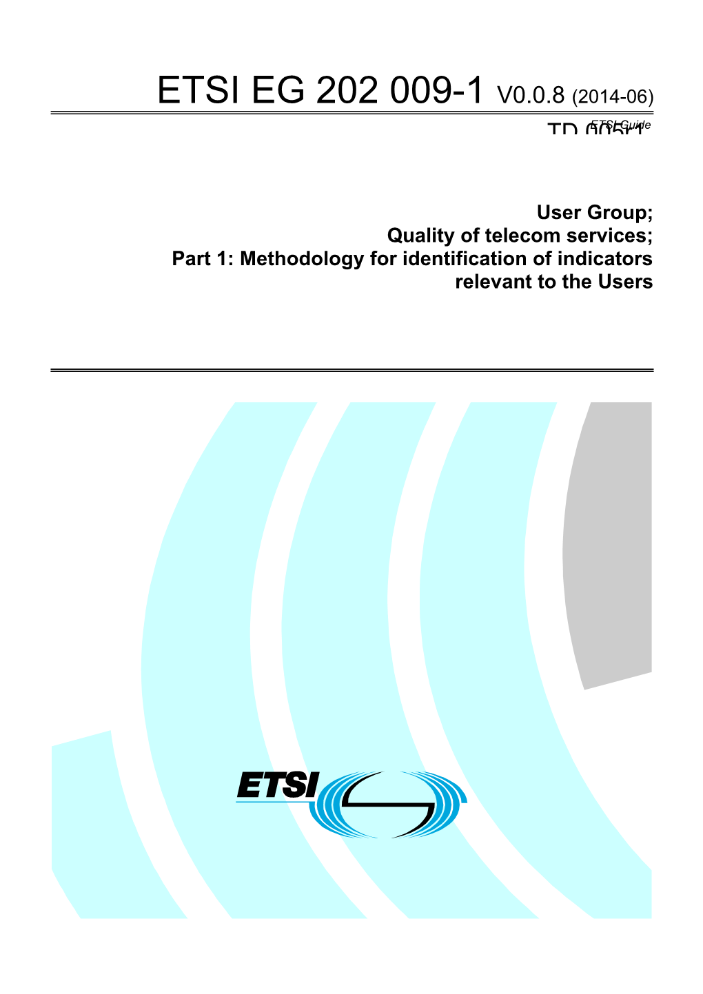 Part 1: Methodology for Identification of Indicators s1