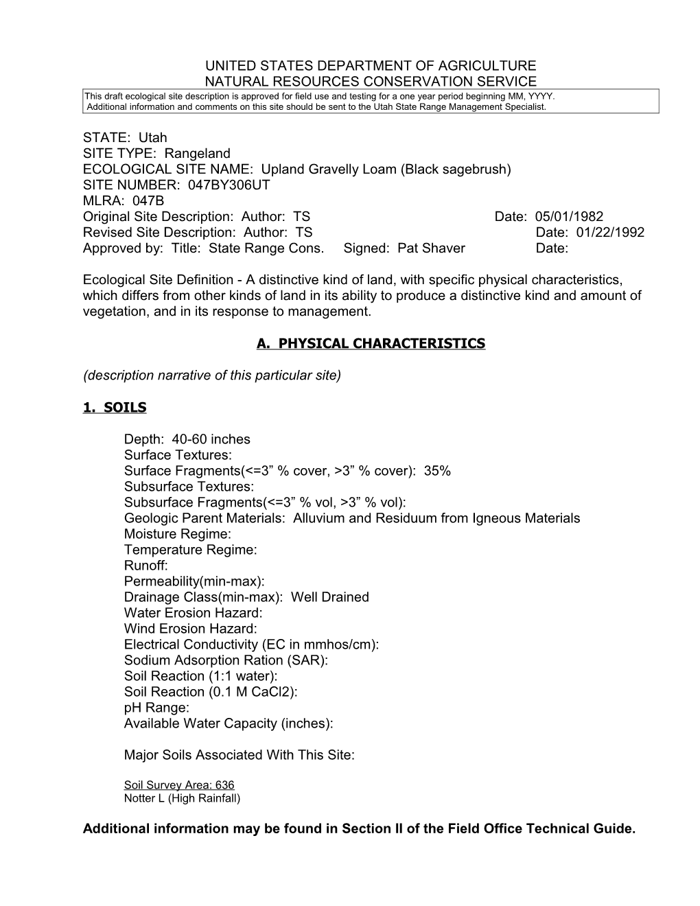 United States Department of Agriculture s18